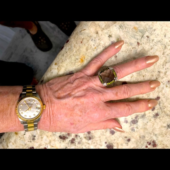 Smokey Topaz Ring (Price Drop) - Picture 2 of 6